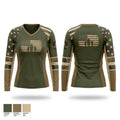 Camel kids 2026 Women's Long Sleeve V-neck Shirt - 1