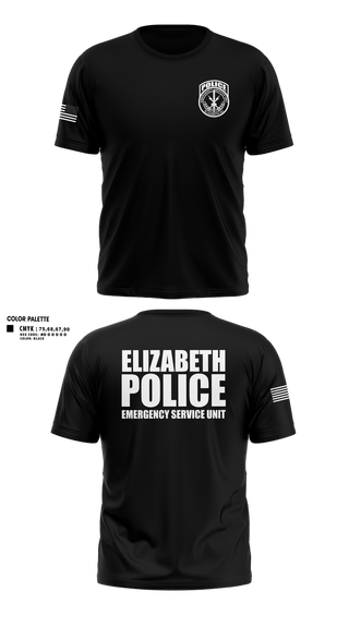 Old School Cotton Feel Shirt, Emergency Service Unit, Police, Teamtime, Team time, sublimation, custom sports apparel, team uniforms, spirit wear, spiritwear, sports uniforms, custom shirts, team store, custom team store, fundraiser sports, apparel fundraiser