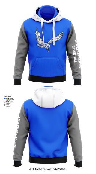 Hoodie, Lick Creek School Basketball, Men's Basketball, Teamtime, Team time, sublimation, custom sports apparel, team uniforms, spirit wear, spiritwear, sports uniforms, custom shirts, team store, custom team store, fundraiser sports, apparel fundraiser