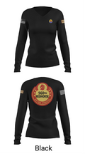 560th Redhorse Unit 43549441 Women's Long Sleeve V-neck Shirt - 37
