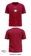 Sharon Eagles Swimming Short Sleeve Performance Shirt - 52
