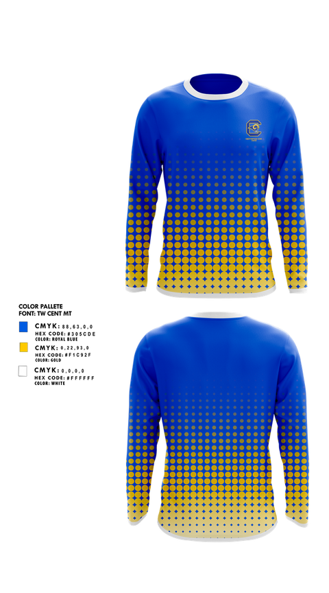 Long Sleeve Performance Shirt, Chesterfield High Cheer, Cheer, Teamtime, Team time, sublimation, custom sports apparel, team uniforms, spirit wear, spiritwear, sports uniforms, custom shirts, team store, custom team store, fundraiser sports, apparel fundraiser