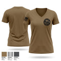 CTF D-2 Women's Short Sleeve V-neck Shirt - 1