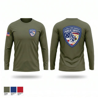 Long Sleeve Performance Shirt, Woodville State University Police Department, Police, Teamtime, Team time, sublimation, custom sports apparel, team uniforms, spirit wear, spiritwear, sports uniforms, custom shirts, team store, custom team store, fundraiser sports, apparel fundraiser