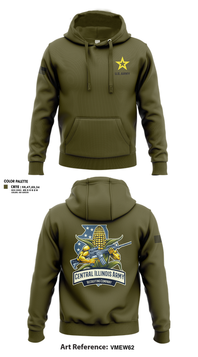 Central Illinois Company 28481614 Hoodie - 101