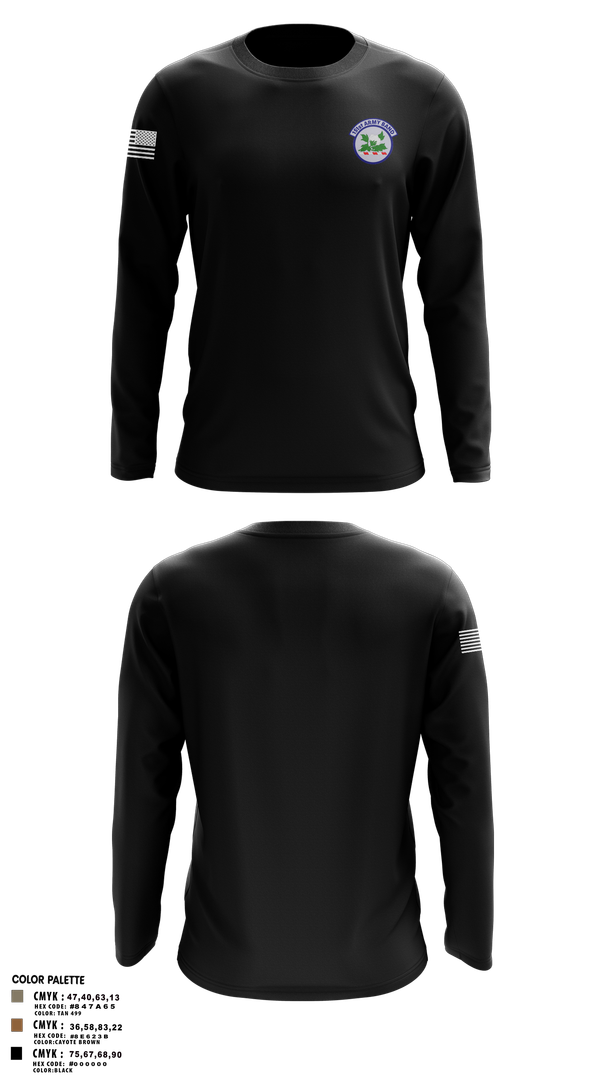 Long Sleeve Performance Shirt, 151st Army Band, , Teamtime, Team time, sublimation, custom sports apparel, team uniforms, spirit wear, spiritwear, sports uniforms, custom shirts, team store, custom team store, fundraiser sports, apparel fundraiser