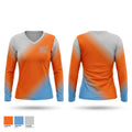 Milltown Boys Women's Long Sleeve V-neck Shirt - 1