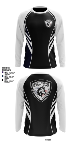 Long Sleeve Rash Guard Shirt, West Texas Combatives, , Teamtime, Team time, sublimation, custom sports apparel, team uniforms, spirit wear, spiritwear, sports uniforms, custom shirts, team store, custom team store, fundraiser sports, apparel fundraiser