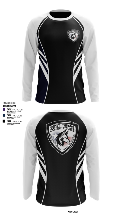 West Texas Combatives 59550585 Long Sleeve Rash Guard Shirt - 6