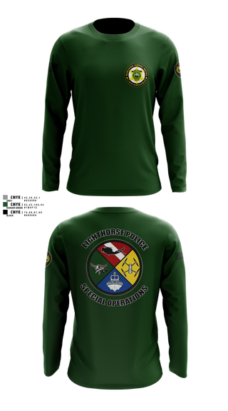 Long Sleeve Performance Shirt, Muscogee Nation Special Operations, , Teamtime, Team time, sublimation, custom sports apparel, team uniforms, spirit wear, spiritwear, sports uniforms, custom shirts, team store, custom team store, fundraiser sports, apparel fundraiser