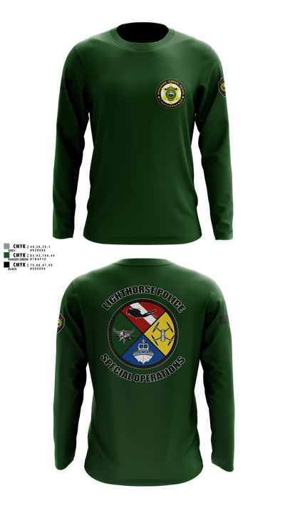 Muscogee Nation Special Operations 96454937 Long Sleeve Performance Shirt 8