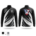 Vandegrift High School Baseball Quarter Zip Jacket - 1