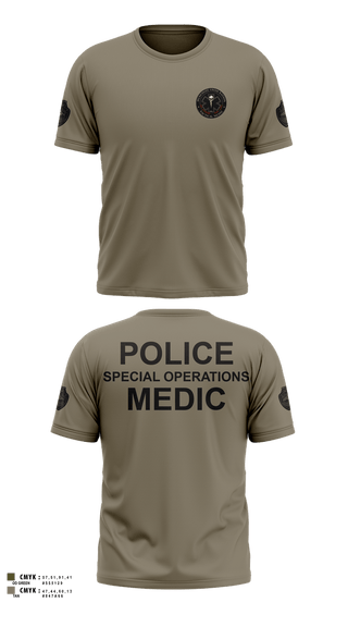 Old School Cotton Feel Shirt, Muscogee Nation Police Tactical Medical team, Police, Teamtime, Team time, sublimation, custom sports apparel, team uniforms, spirit wear, spiritwear, sports uniforms, custom shirts, team store, custom team store, fundraiser sports, apparel fundraiser