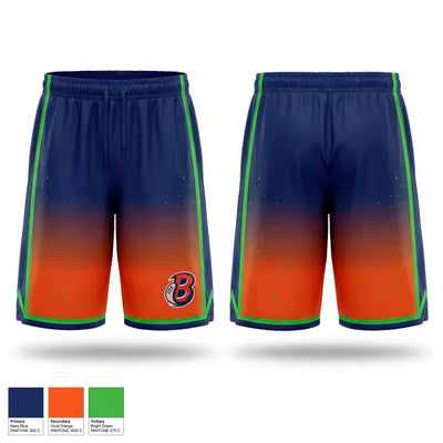 Mid-Michigan Beavers Baseball 35143748 Athletic Shorts With Pockets - 1