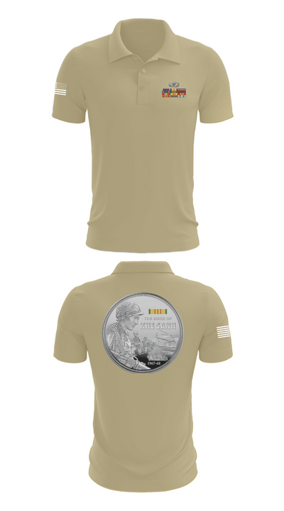 3rd Reconnaissance Division 86447085 Short Sleeve Performance Polo - 87
