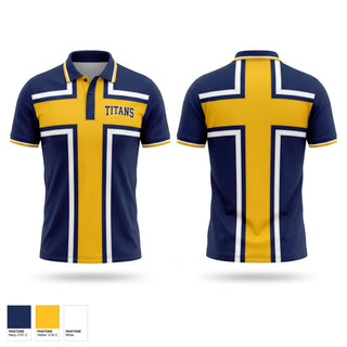 Short Sleeve Performance Polo, Titans, Baseball, Teamtime, Team time, sublimation, custom sports apparel, team uniforms, spirit wear, spiritwear, sports uniforms, custom shirts, team store, custom team store, fundraiser sports, apparel fundraiser