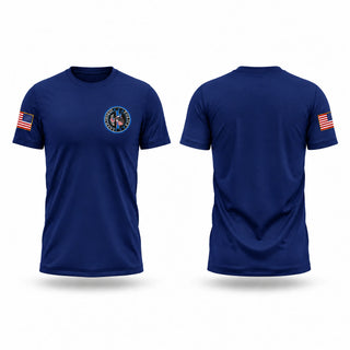 Old School Cotton Feel Shirt, Forest Police Department, Police, Teamtime, Team time, sublimation, custom sports apparel, team uniforms, spirit wear, spiritwear, sports uniforms, custom shirts, team store, custom team store, fundraiser sports, apparel fundraiser