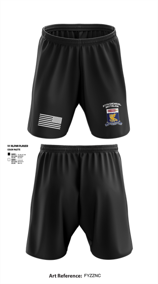 Athletic Shorts With Pockets, 97TH Chemical Battalion, , Teamtime, Team time, sublimation, custom sports apparel, team uniforms, spirit wear, spiritwear, sports uniforms, custom shirts, team store, custom team store, fundraiser sports, apparel fundraiser
