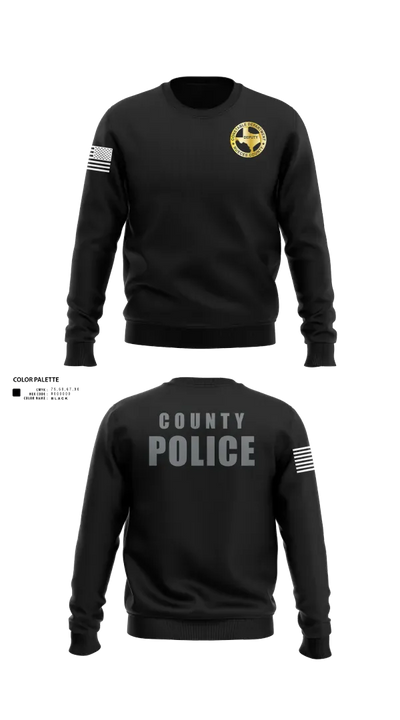 Nueces County Constable PCT4 30073114 Crew Neck Sweatshirt - 21