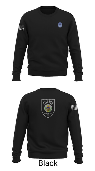 Crew Neck Sweatshirt, Ellwood city police, Police, Teamtime, Team time, sublimation, custom sports apparel, team uniforms, spirit wear, spiritwear, sports uniforms, custom shirts, team store, custom team store, fundraiser sports, apparel fundraiser