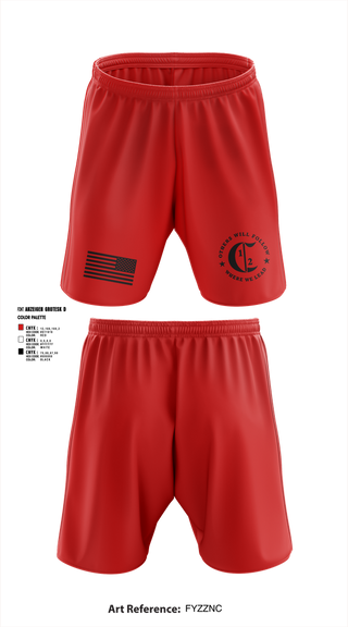 Athletic Shorts With Pockets, 1st Battalion 2nd Marines Charlie Company, , Teamtime, Team time, sublimation, custom sports apparel, team uniforms, spirit wear, spiritwear, sports uniforms, custom shirts, team store, custom team store, fundraiser sports, apparel fundraiser