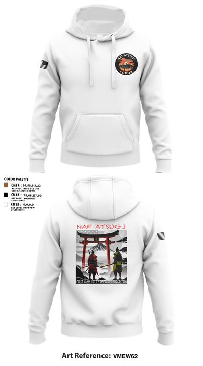 NAF ATSUGI FCPOA 70401455 Hoodie - 2