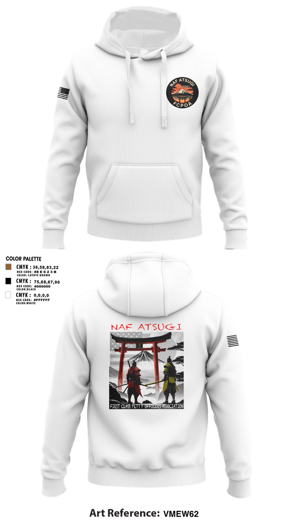 Hoodie, NAF ATSUGI FCPOA, Navy, Teamtime, Team time, sublimation, custom sports apparel, team uniforms, spirit wear, spiritwear, sports uniforms, custom shirts, team store, custom team store, fundraiser sports, apparel fundraiser