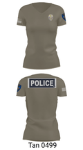 Miami Police Department 88232990 Women's Short Sleeve V-neck Shirt - 65