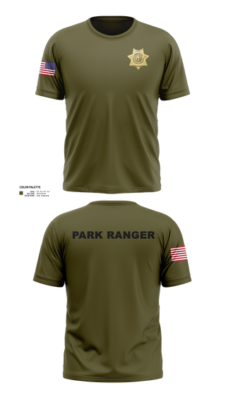 Old School Cotton Feel Shirt, Alabama Historical Ironworks Commison Park Ranger, Police, Teamtime, Team time, sublimation, custom sports apparel, team uniforms, spirit wear, spiritwear, sports uniforms, custom shirts, team store, custom team store, fundraiser sports, apparel fundraiser