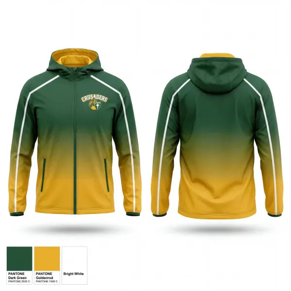 Windbreaker, Saint Columba Crusaders, Softball, Teamtime, Team time, sublimation, custom sports apparel, team uniforms, spirit wear, spiritwear, sports uniforms, custom shirts, team store, custom team store, fundraiser sports, apparel fundraiser