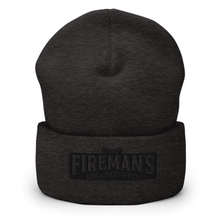 The Fireman,s Grooming Co. 4698736 Cuffed Beanie | Yupoong 1501KC