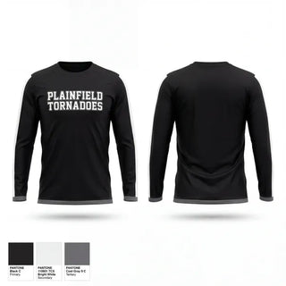 Long Sleeve Performance Shirt, Plainfield tornadoes, Baseball, Teamtime, Team time, sublimation, custom sports apparel, team uniforms, spirit wear, spiritwear, sports uniforms, custom shirts, team store, custom team store, fundraiser sports, apparel fundraiser