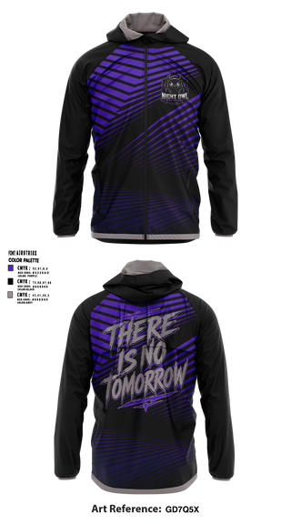 Windbreaker, NIGHT OWL WRESTLING, Wrestling, Teamtime, Team time, sublimation, custom sports apparel, team uniforms, spirit wear, spiritwear, sports uniforms, custom shirts, team store, custom team store, fundraiser sports, apparel fundraiser