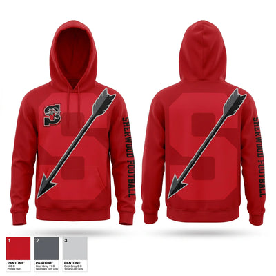 Sherwood Middle School Football Hoodie - 1