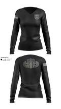 Kanawha Sheriff Bomb Squad 54079746 Women's Long Sleeve V-neck Shirt - 21