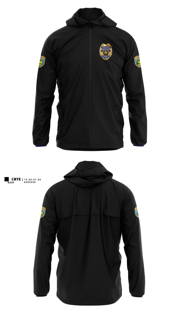 Windbreaker, team name, Police, Teamtime, Team time, sublimation, custom sports apparel, team uniforms, spirit wear, spiritwear, sports uniforms, custom shirts, team store, custom team store, fundraiser sports, apparel fundraiser