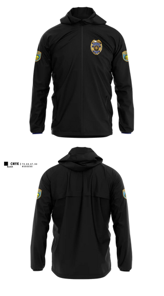 Windbreaker, team name, Police, Teamtime, Team time, sublimation, custom sports apparel, team uniforms, spirit wear, spiritwear, sports uniforms, custom shirts, team store, custom team store, fundraiser sports, apparel fundraiser