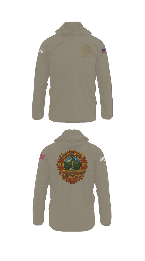 Windbreaker, Simmonsville VFD, , Teamtime, Team time, sublimation, custom sports apparel, team uniforms, spirit wear, spiritwear, sports uniforms, custom shirts, team store, custom team store, fundraiser sports, apparel fundraiser