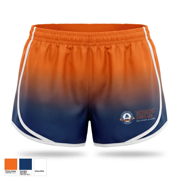 Womens Shorts, Frederick Douglass Collegiate Academy, , Teamtime, Team time, sublimation, custom sports apparel, team uniforms, spirit wear, spiritwear, sports uniforms, custom shirts, team store, custom team store, fundraiser sports, apparel fundraiser