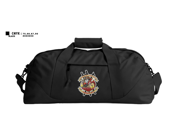 Duffle Bag, Crazy 8s, Fire Department, Teamtime, Team time, sublimation, custom sports apparel, team uniforms, spirit wear, spiritwear, sports uniforms, custom shirts, team store, custom team store, fundraiser sports, apparel fundraiser