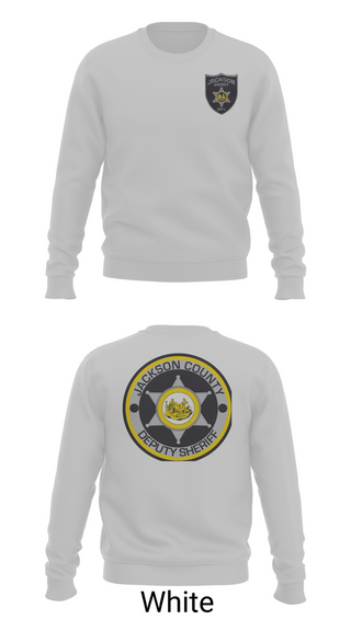 Crew Neck Sweatshirt, Jackson County SD, Police, Teamtime, Team time, sublimation, custom sports apparel, team uniforms, spirit wear, spiritwear, sports uniforms, custom shirts, team store, custom team store, fundraiser sports, apparel fundraiser
