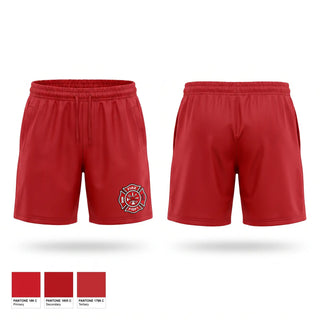 Athletic Shorts With Pockets, Kaukauna Professional Firefighters Local 1594, Fire Department, Teamtime, Team time, sublimation, custom sports apparel, team uniforms, spirit wear, spiritwear, sports uniforms, custom shirts, team store, custom team store, fundraiser sports, apparel fundraiser