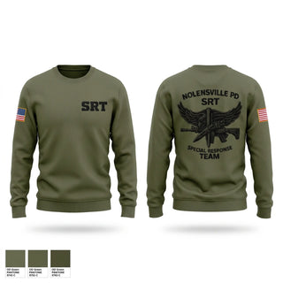 Crew Neck Sweatshirt, SRT, Police, Teamtime, Team time, sublimation, custom sports apparel, team uniforms, spirit wear, spiritwear, sports uniforms, custom shirts, team store, custom team store, fundraiser sports, apparel fundraiser