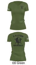 D Platoon 37319682 Women's Short Sleeve V-neck Shirt - 46