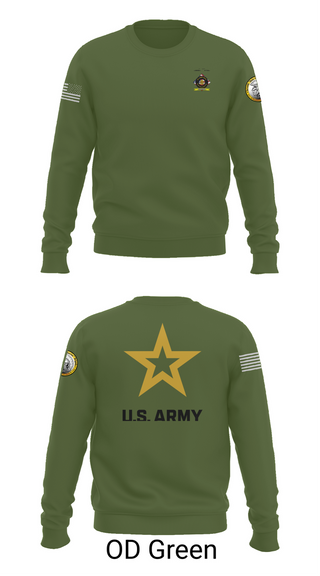 Crew Neck Sweatshirt, University of Toledo Army Marksmanship Unit, Army, Teamtime, Team time, sublimation, custom sports apparel, team uniforms, spirit wear, spiritwear, sports uniforms, custom shirts, team store, custom team store, fundraiser sports, apparel fundraiser