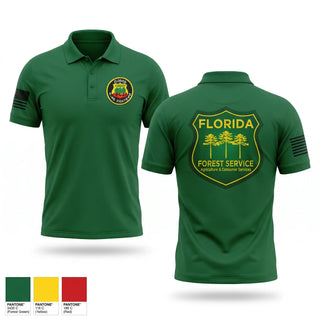 Short Sleeve Performance Polo, Florida Forest Service, Fire Department, Teamtime, Team time, sublimation, custom sports apparel, team uniforms, spirit wear, spiritwear, sports uniforms, custom shirts, team store, custom team store, fundraiser sports, apparel fundraiser