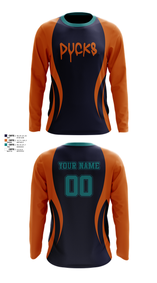 Long Sleeve Performance Shirt, Diamond Ducks, Baseball, Teamtime, Team time, sublimation, custom sports apparel, team uniforms, spirit wear, spiritwear, sports uniforms, custom shirts, team store, custom team store, fundraiser sports, apparel fundraiser