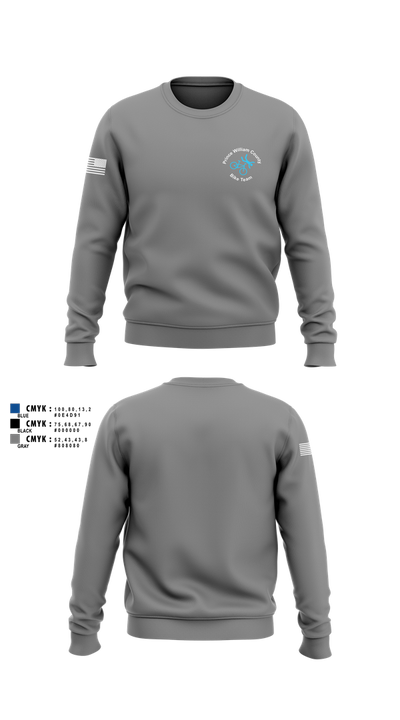 Prince William Bike Team 23723896 Crew Neck Sweatshirt - 4