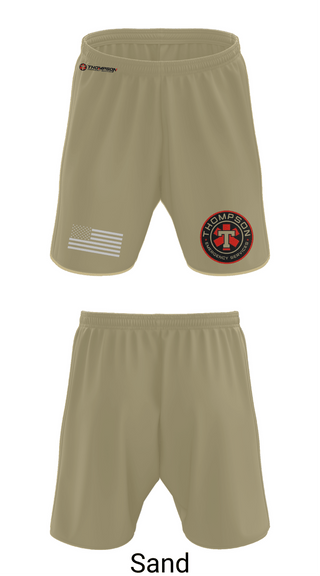Athletic Shorts With Pockets, Thompson EMS, , Teamtime, Team time, sublimation, custom sports apparel, team uniforms, spirit wear, spiritwear, sports uniforms, custom shirts, team store, custom team store, fundraiser sports, apparel fundraiser