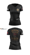 93rd Finance Battalion Women's Short Sleeve V-neck Shirt - 6